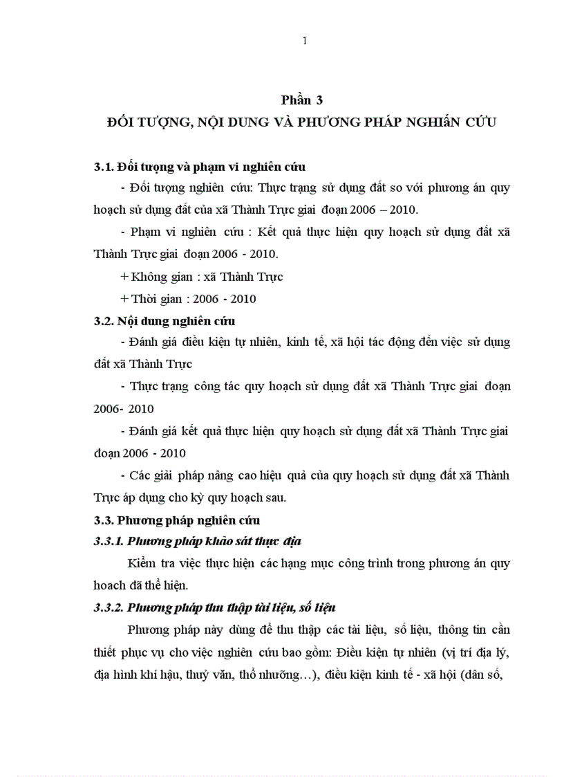 image for page Đánh giá công tác thực hiện quy hoạch sử dụng đất xã Thành Trực huyện Thạch Thành tỉnh Thanh Hoá giai đoạn 2006 2010