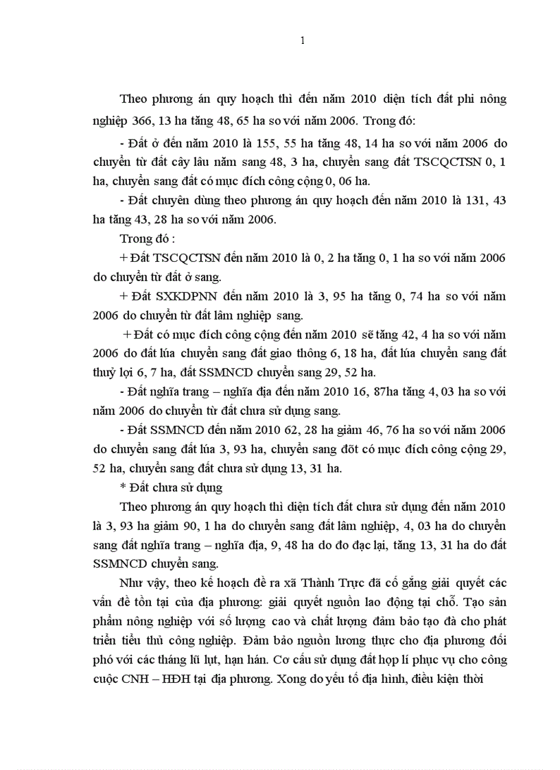 image for page Đánh giá công tác thực hiện quy hoạch sử dụng đất xã Thành Trực huyện Thạch Thành tỉnh Thanh Hoá giai đoạn 2006 2010