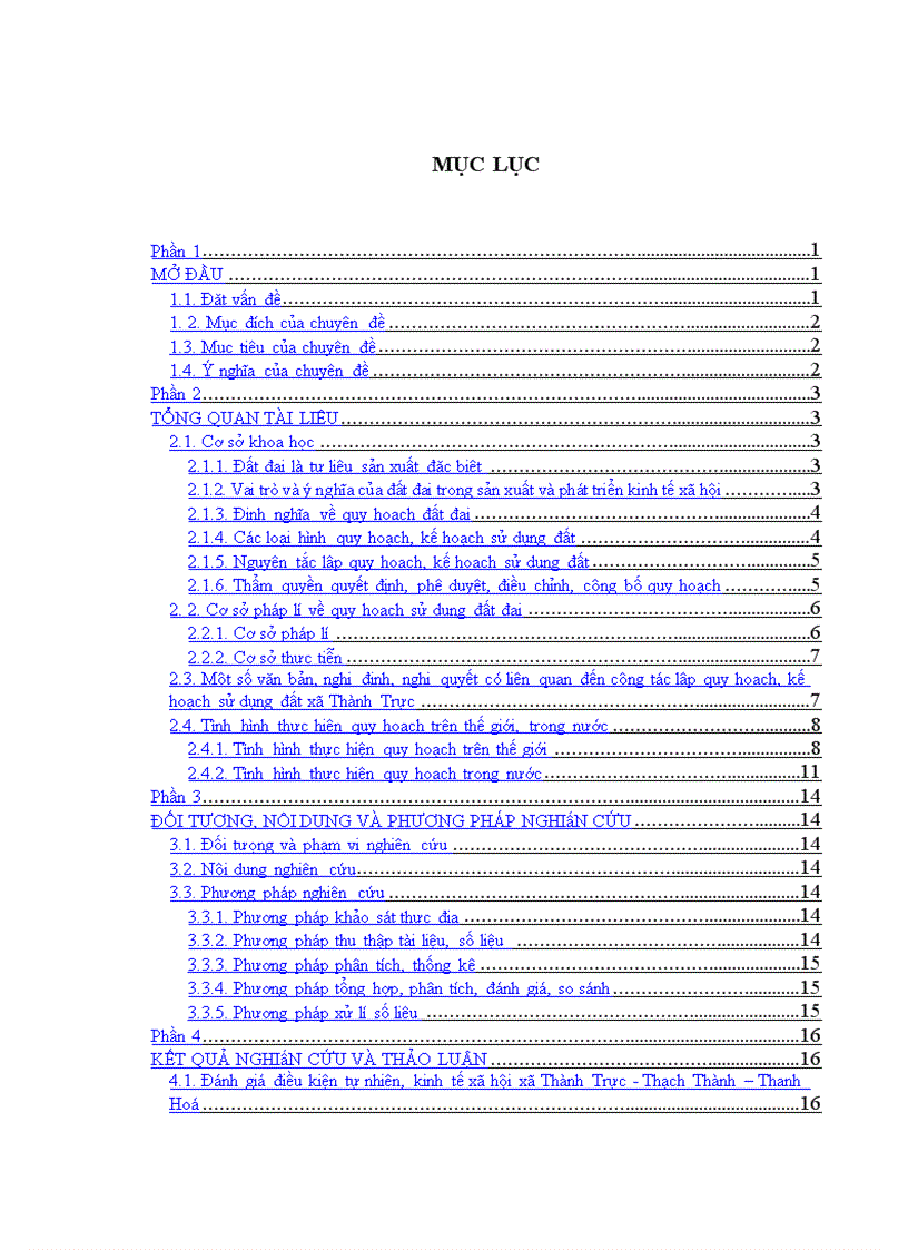 image for page Đánh giá công tác thực hiện quy hoạch sử dụng đất xã Thành Trực huyện Thạch Thành tỉnh Thanh Hoá giai đoạn 2006 2010