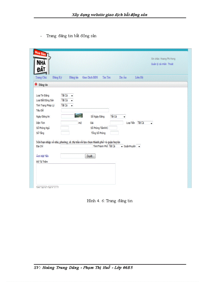 image for page Xây dựng website giao dịch bất động sản 1