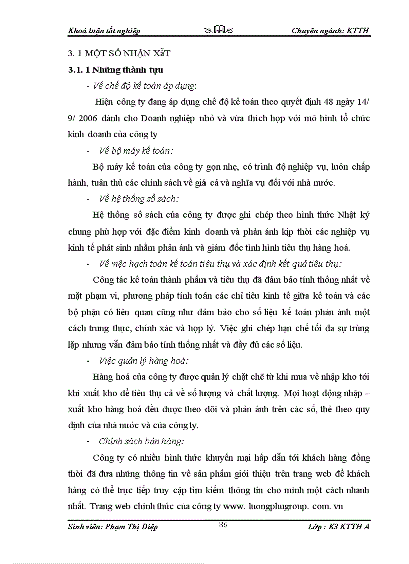 image for page Kế toán tiêu thụ hàng hóa và xác định kết quả tiêu thụ tại công ty TNHH Thương Mại Và Sản Xuất Lương Phú 1