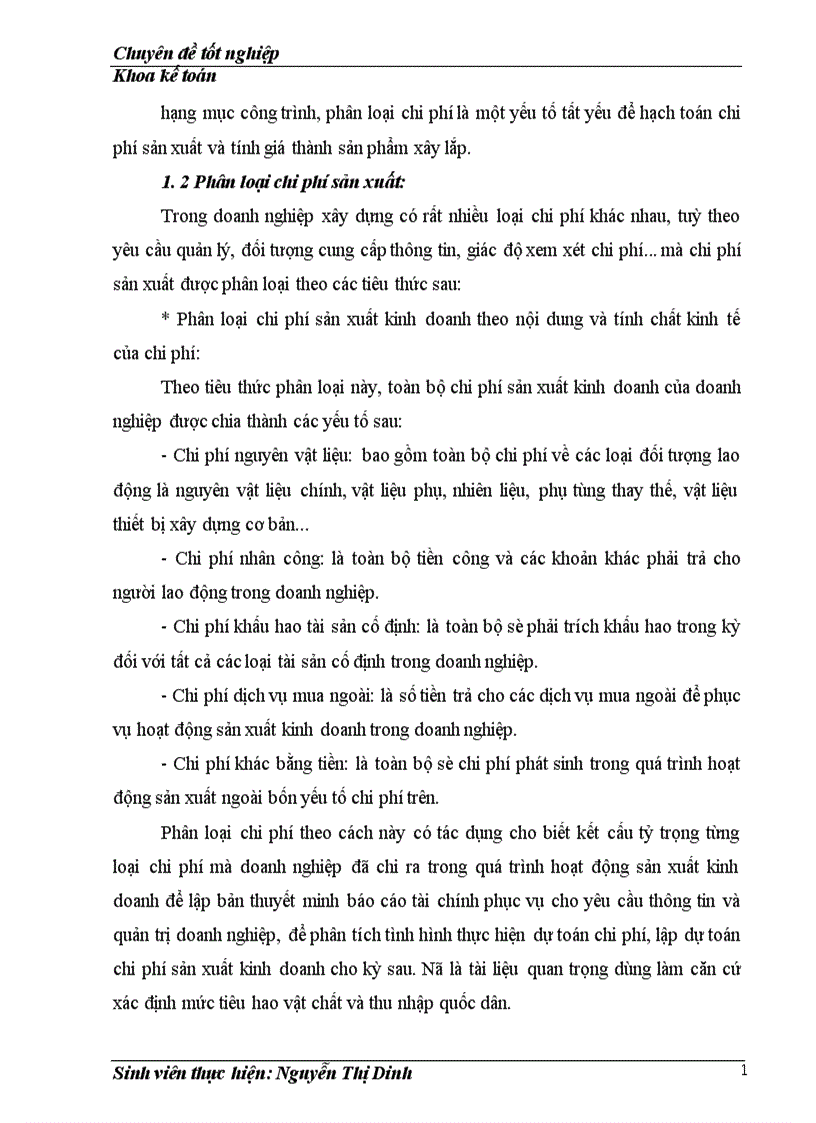 image for page Hạch toán chi phí sản xuất và tính giá thành sản phẩm tại Công ty TNHH xây dựng Khánh Sơn 1