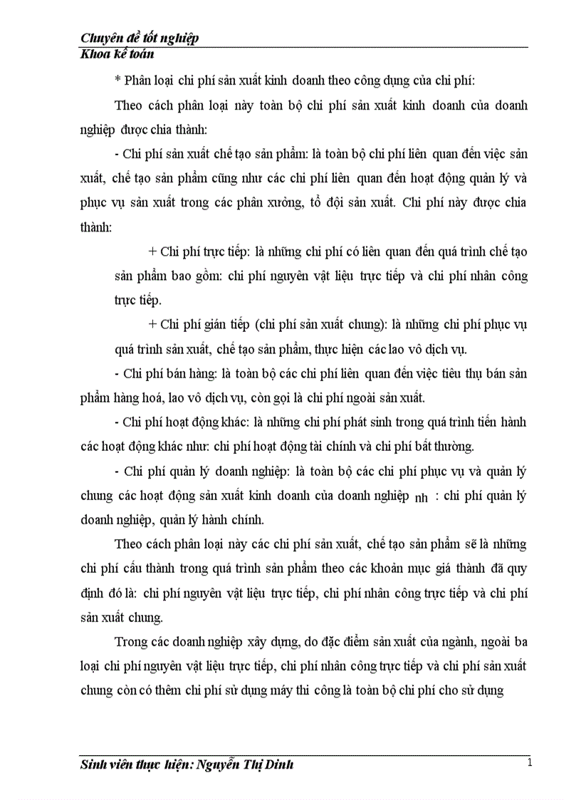 image for page Hạch toán chi phí sản xuất và tính giá thành sản phẩm tại Công ty TNHH xây dựng Khánh Sơn 1