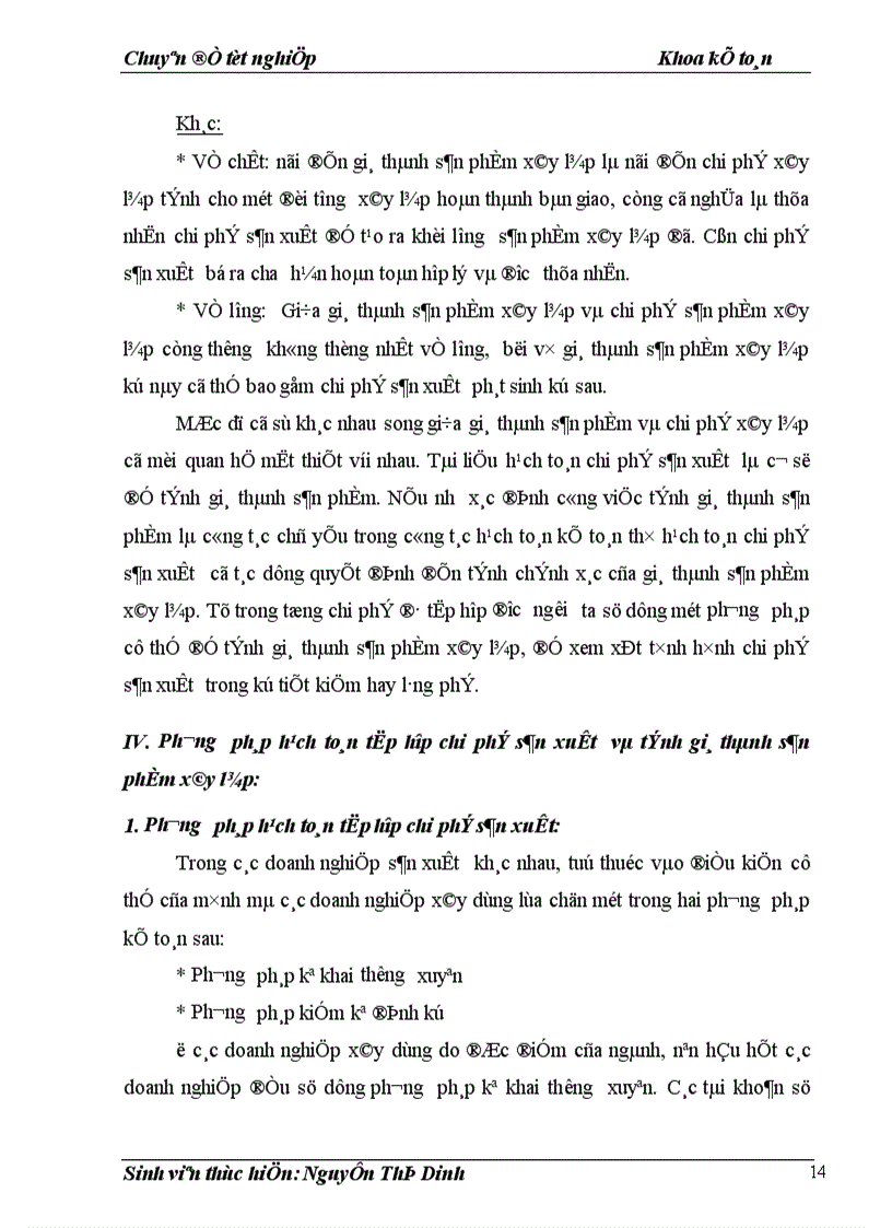 image for page Hạch toán chi phí sản xuất và tính giá thành sản phẩm tại Công ty TNHH xây dựng Khánh Sơn 1