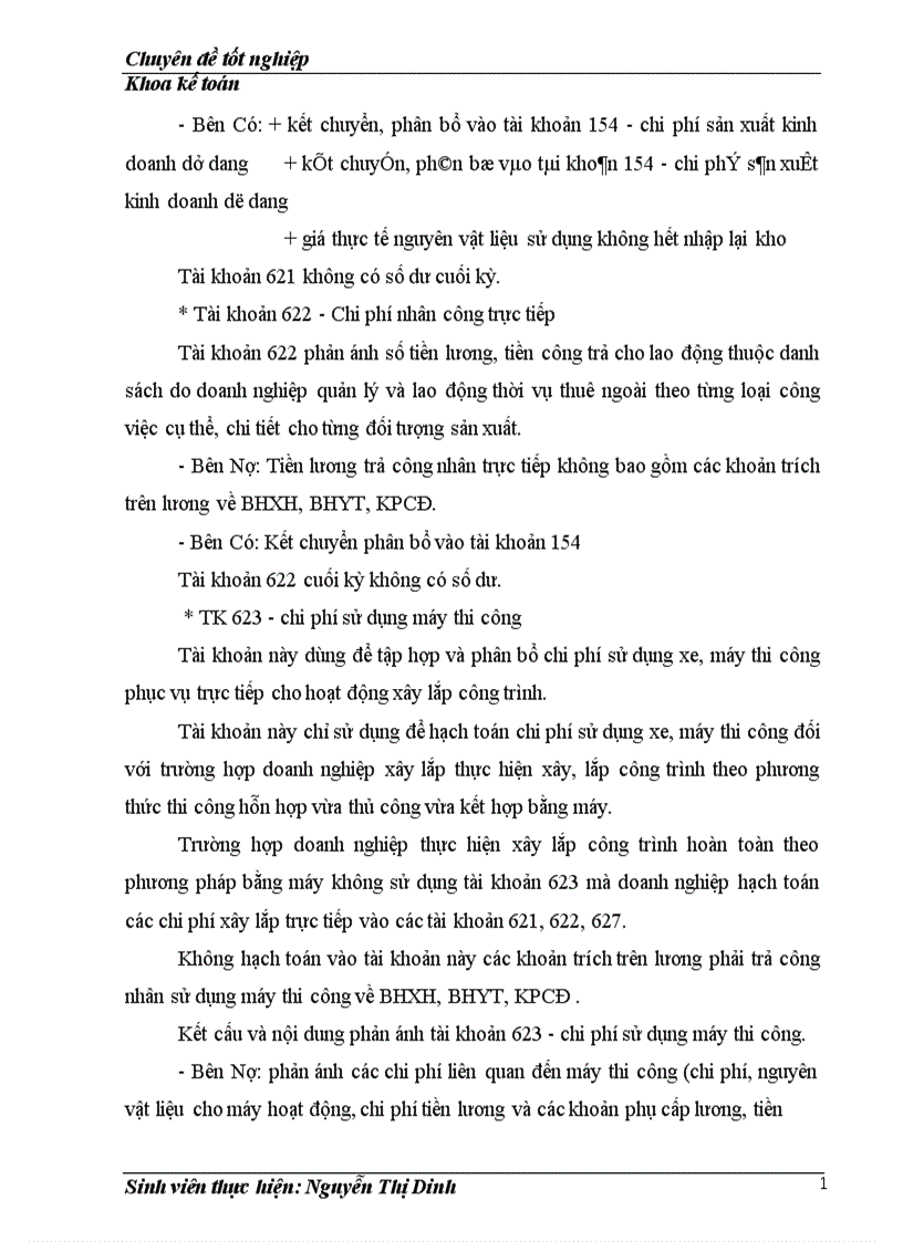 image for page Hạch toán chi phí sản xuất và tính giá thành sản phẩm tại Công ty TNHH xây dựng Khánh Sơn 1
