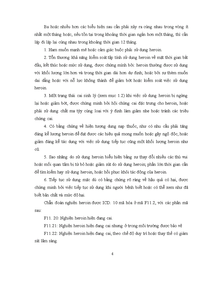 image for page Chăm sóc người bệnh cai cắt cơn nghiện heroin