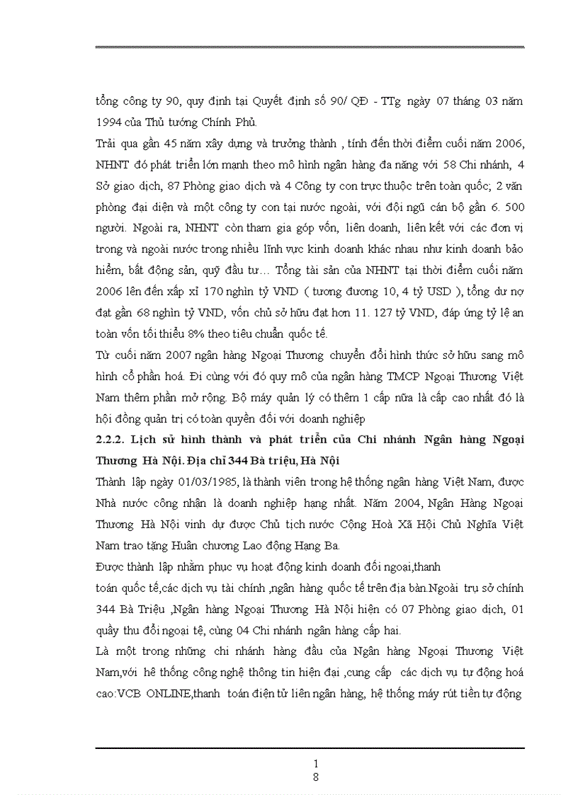 image for page Cân đối ngoại tệ của ngân hàng Ngoại Thương Hà Nội trong kinh doanh ngoại hối sau khủng hoảng kinh tế và biến động tỷ giá