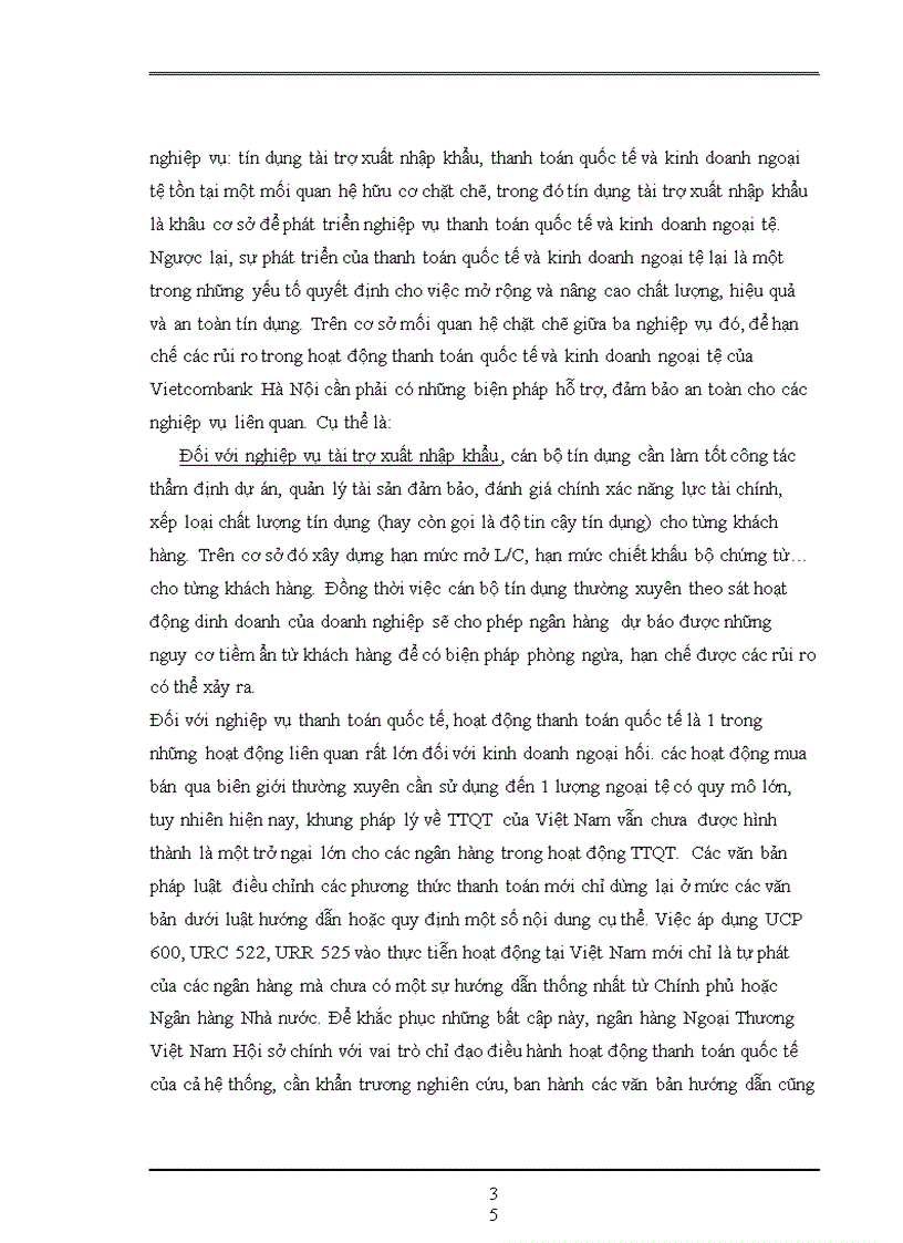 image for page Cân đối ngoại tệ của ngân hàng Ngoại Thương Hà Nội trong kinh doanh ngoại hối sau khủng hoảng kinh tế và biến động tỷ giá