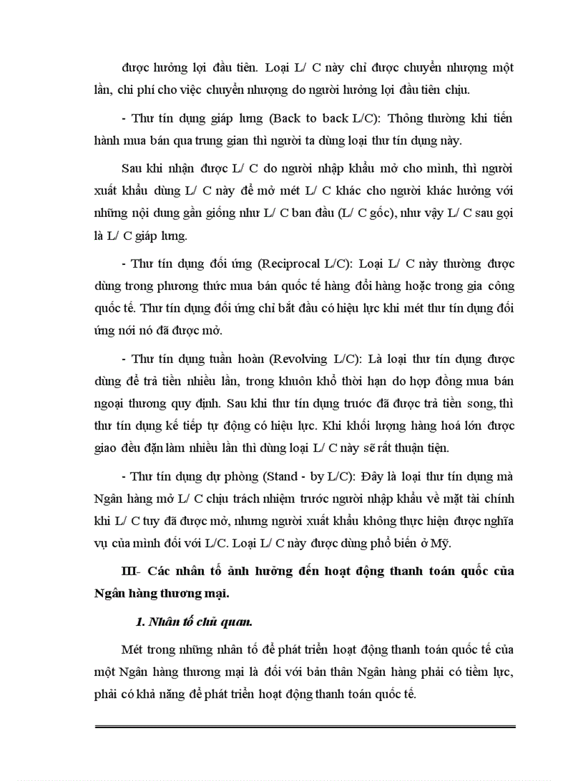 image for page Giải pháp phát triển hoạt động thanh toán quốc tế tại Chi nhánh Ngân hàng công thương Hoàn Kiếm 1