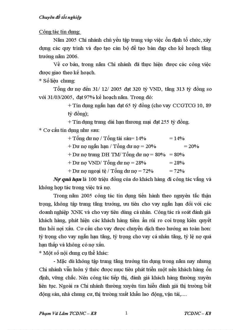 image for page Giải pháp nâng cao hiệu quả sử dụng vốn tại Ngân hàng Đầu tư và phát triển BIDV chi nhánh Quang Trung 1