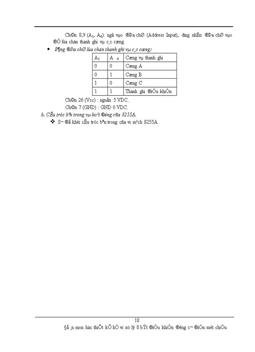 image for page Đồ án môn học thiết kế hệ vi xử lý 8 bít điều khiển động cơ điện một chiều 1