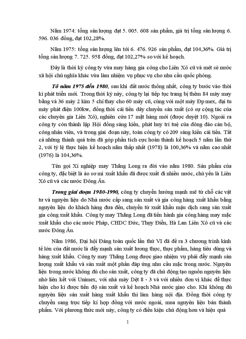 image for page Biện pháp nhằm đẩy mạnh tiêu thụ sản phẩm trên thị trường nội địa của công ty May Thăng Long 1