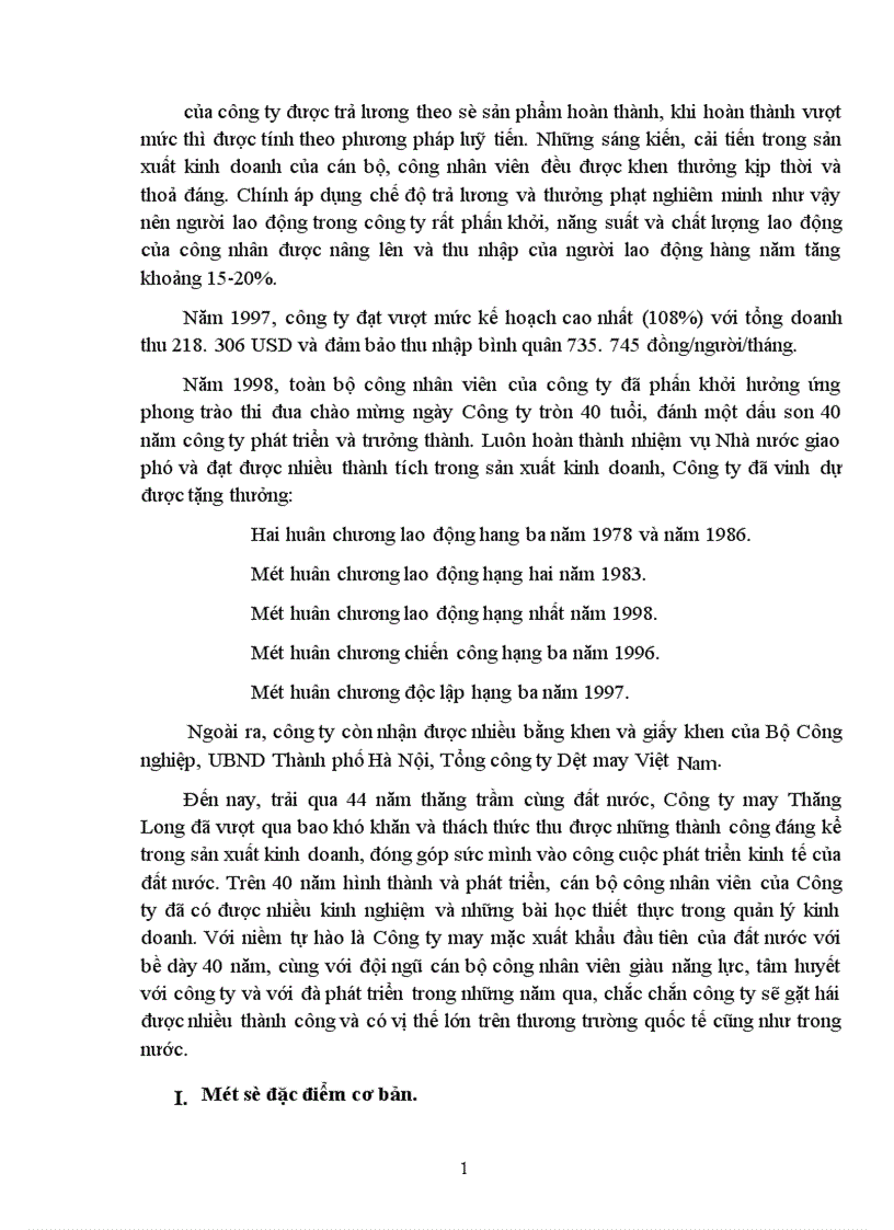 image for page Biện pháp nhằm đẩy mạnh tiêu thụ sản phẩm trên thị trường nội địa của công ty May Thăng Long 1