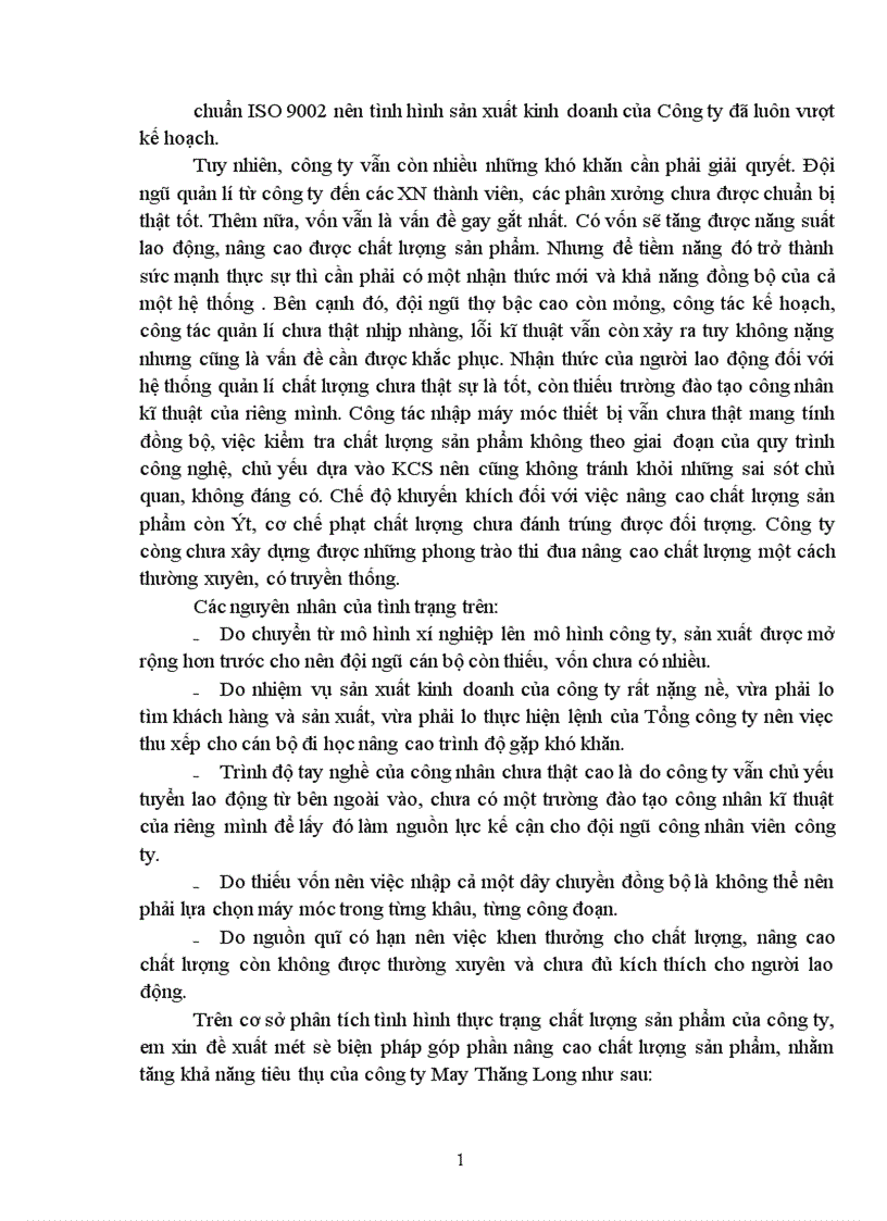 image for page Biện pháp nhằm đẩy mạnh tiêu thụ sản phẩm trên thị trường nội địa của công ty May Thăng Long 1