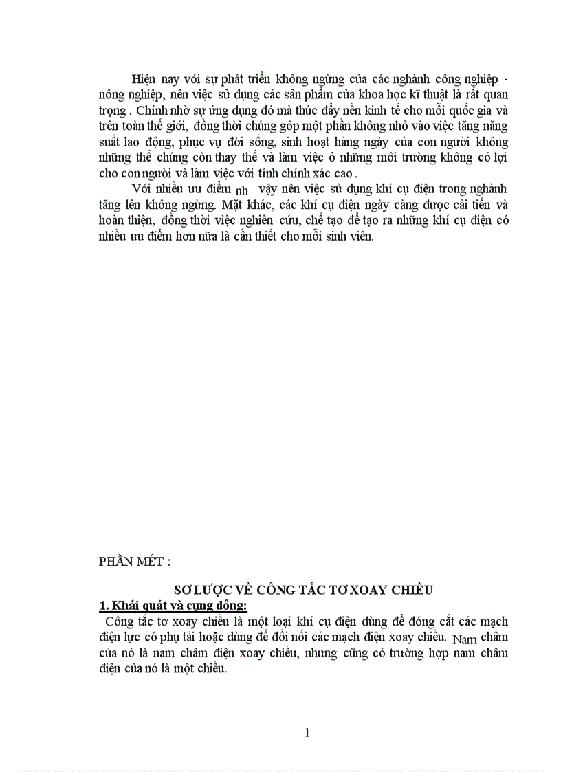 image for page Ta chọn NCĐ xoay chiều mạch từ dạng chữ E hút thẳng 1