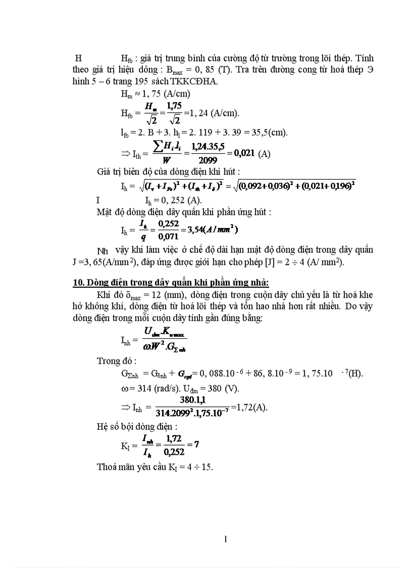 image for page Ta chọn NCĐ xoay chiều mạch từ dạng chữ E hút thẳng 1