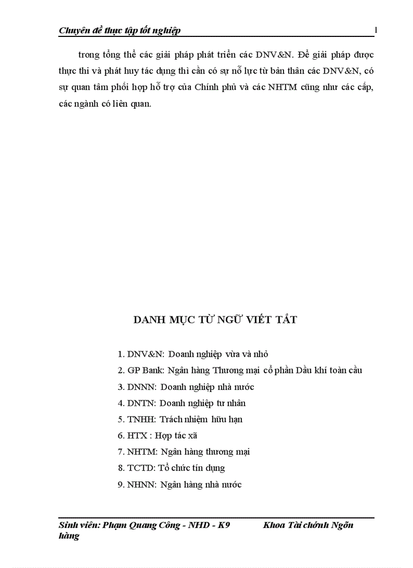 image for page Giải pháp nâng cao chất lượng tín dụng đối với DNV N tại Ngân hàng thương mại cổ phần Dầu khí toàn cầu 1