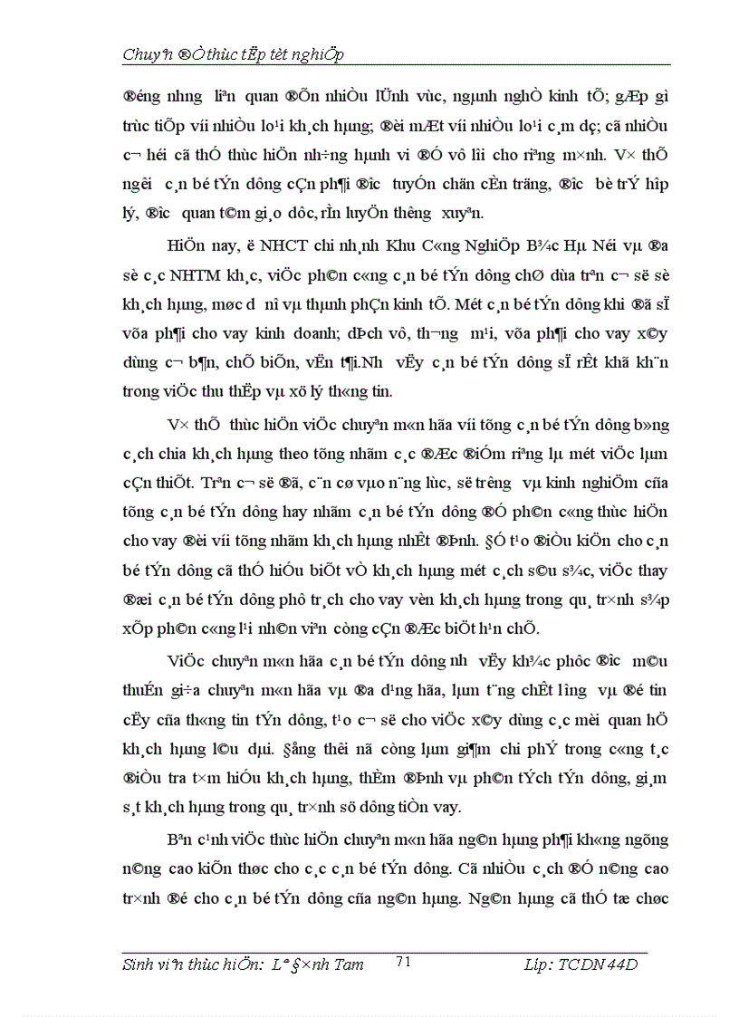 image for page Nâng cao chất lượng tín dụng trung dài hạn tại chi nhánh NHCT Khu công nghiệp Bắc Hà Nội 1