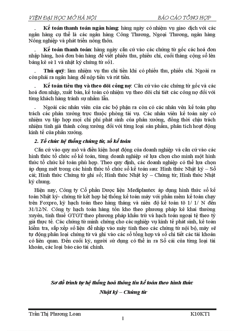 image for page Đặc điểm tổ chức kinh doanh và tổ chức quản lý của Công ty Cổ phần Dược liệu Mediplantex