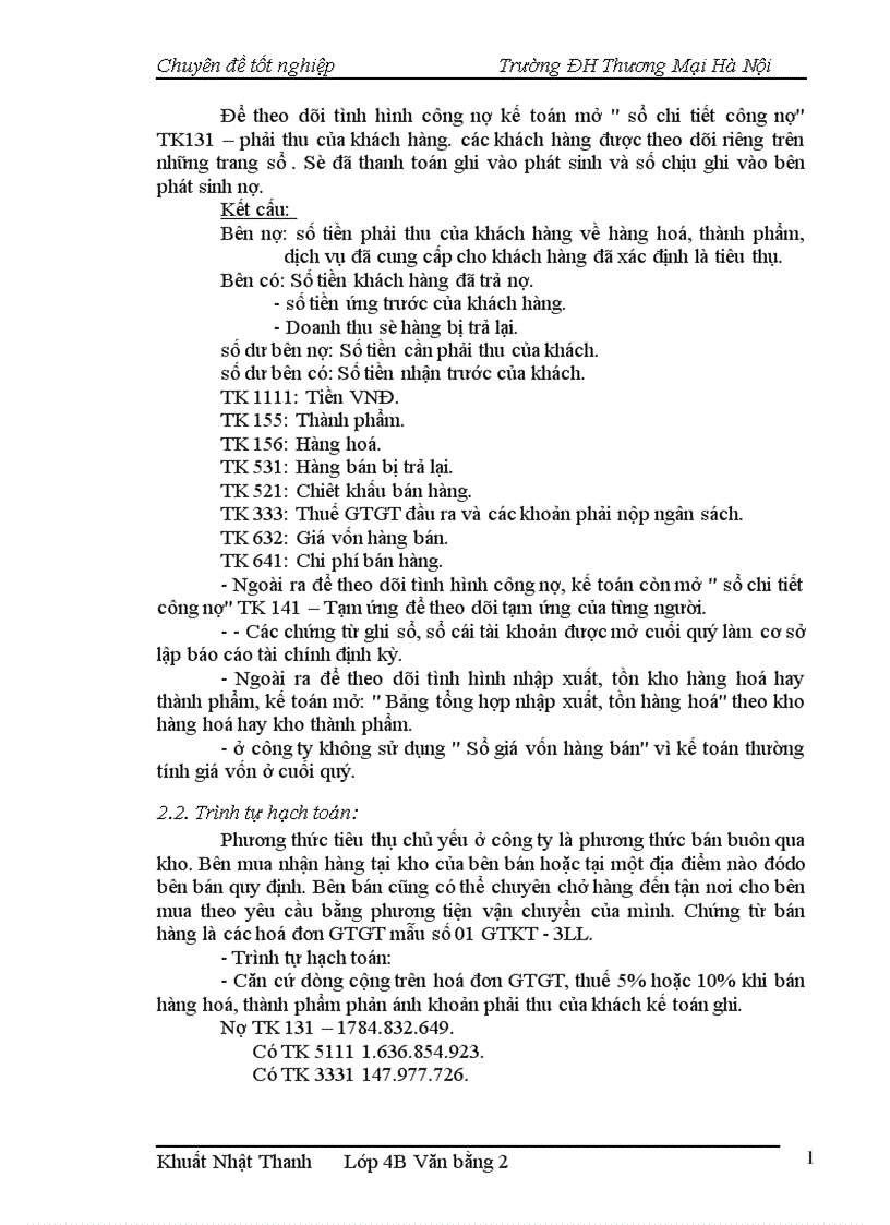image for page Hoàn thiện kế toán nghiệp vụ tiêu thụ hàng hoá và thành phẩm tại công ty TNHH Sao Thuỷ Tinh 1