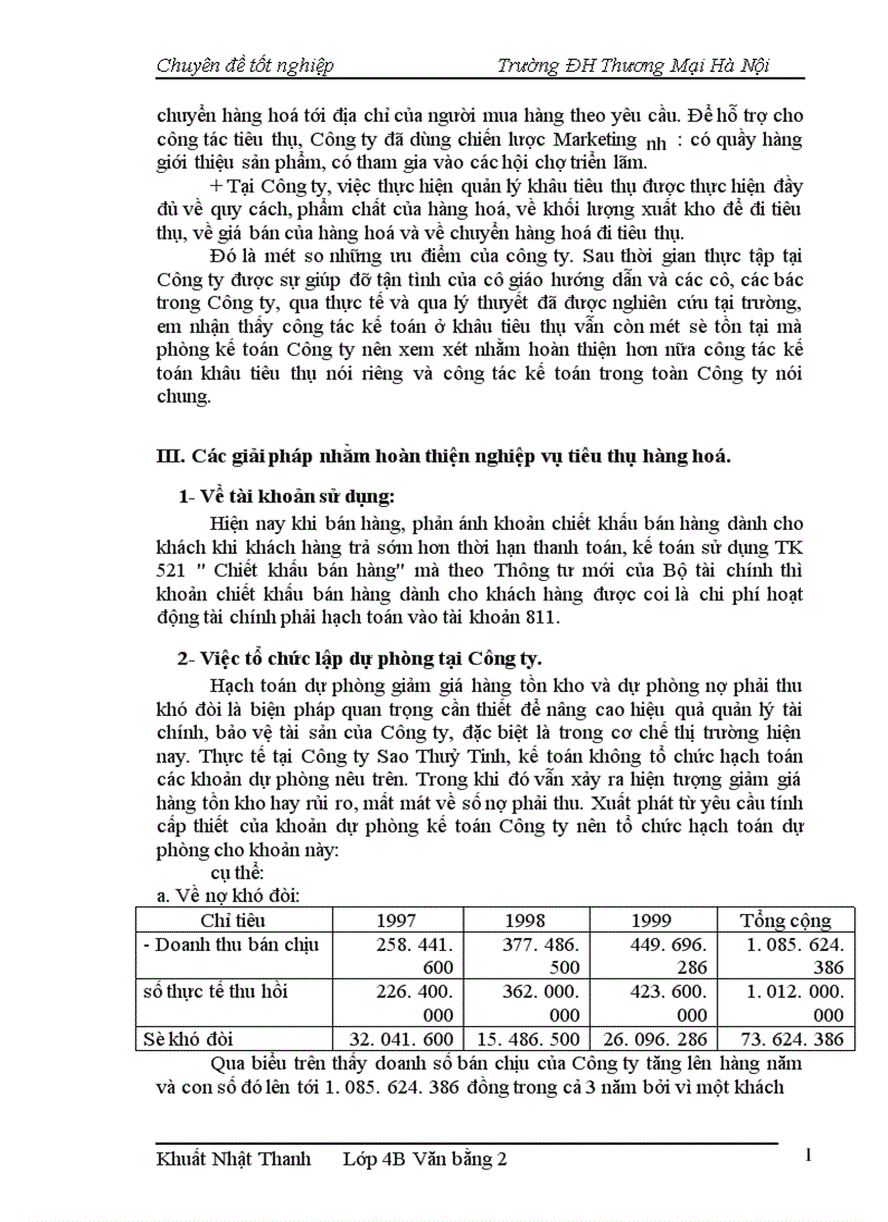image for page Hoàn thiện kế toán nghiệp vụ tiêu thụ hàng hoá và thành phẩm tại công ty TNHH Sao Thuỷ Tinh 1