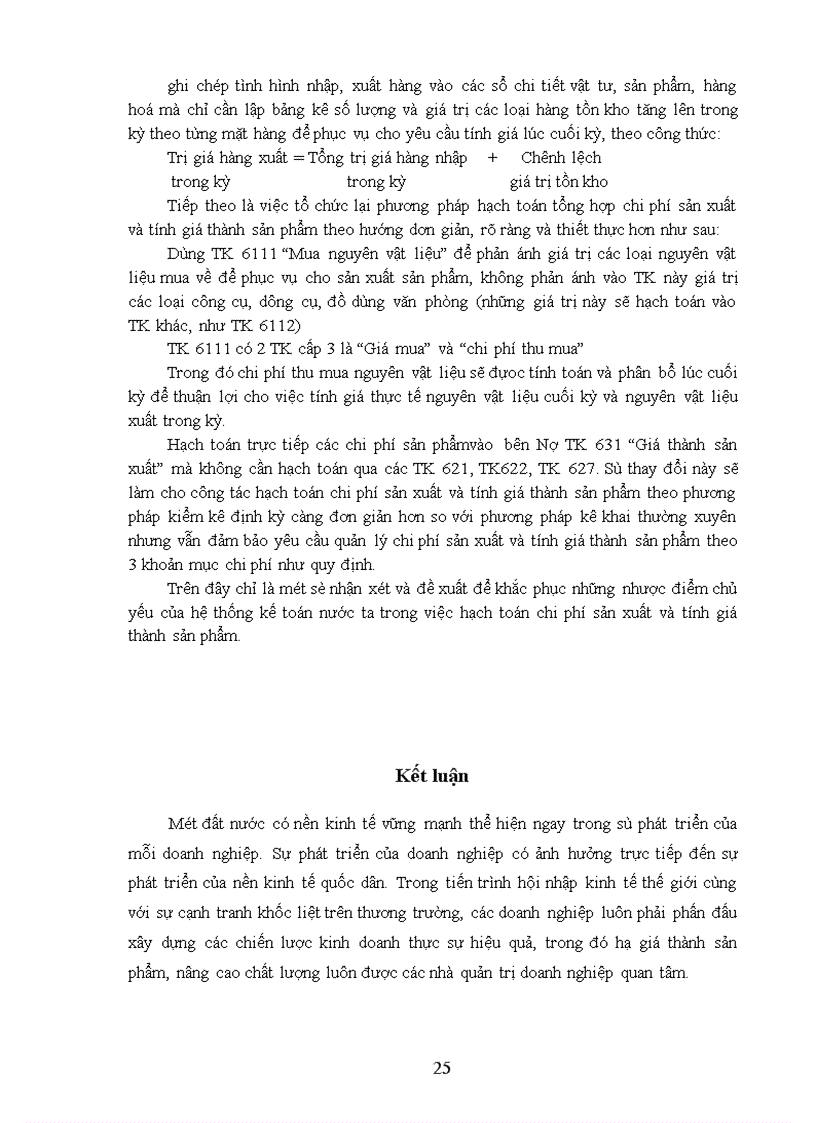 image for page Bàn về vấn đề tập hợp chi phí sản xuất và tính giá thành sản phẩm trong kế toán tài chính doanh nghiệp 1