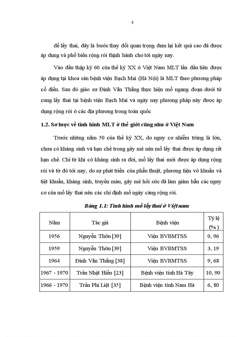 image for page Nghiên cứu tỷ lệ mổ lấy thai ở sản phụ con so tại bệnh viện Phụ sản Trung ương cách nhau 5 năm 2004 và 2009