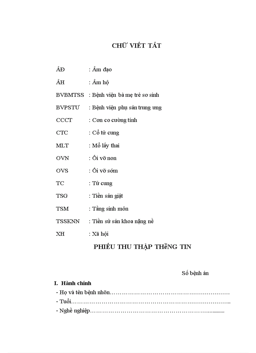 image for page Nghiên cứu tỷ lệ mổ lấy thai ở sản phụ con so tại bệnh viện Phụ sản Trung ương cách nhau 5 năm 2004 và 2009