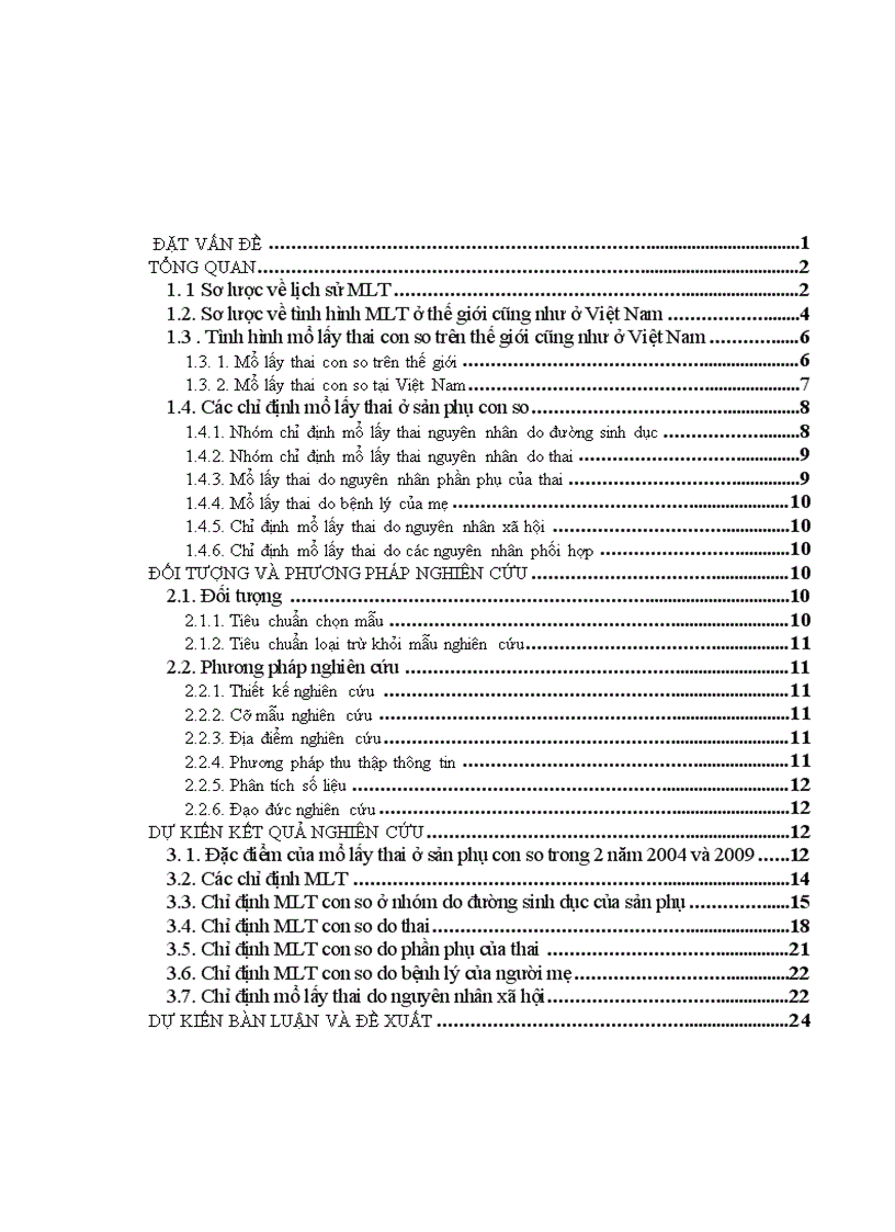 image for page Nghiên cứu tỷ lệ mổ lấy thai ở sản phụ con so tại bệnh viện Phụ sản Trung ương cách nhau 5 năm 2004 và 2009