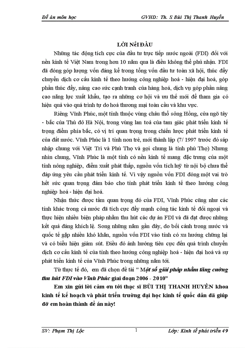 image for page Một số giải pháp nhằm tăng cường thu hút FDI vào Vĩnh Phúc giai đoạn 2006 2010