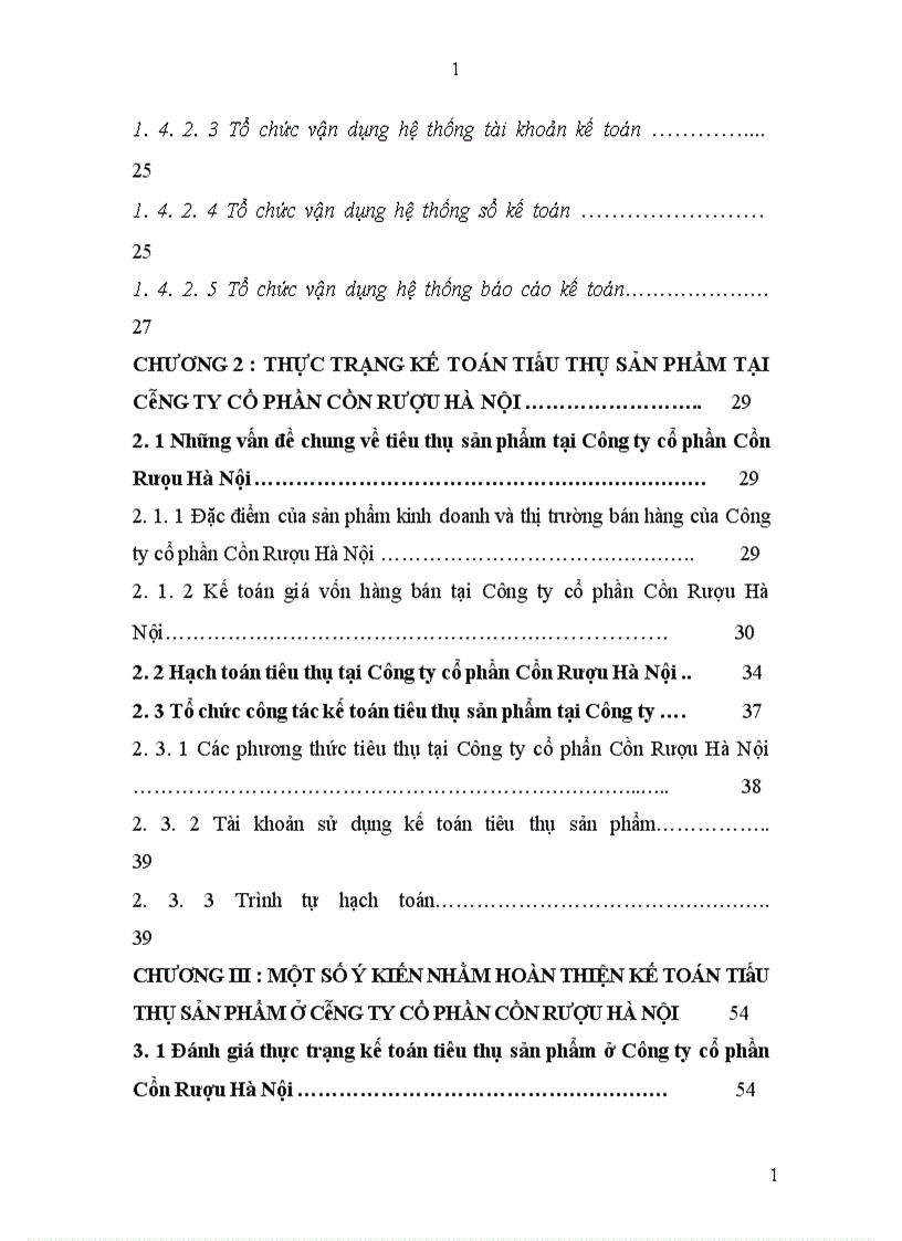 image for page Hoàn thiện kế toán tiêu thụ sản phẩm tại Công ty cổ phần Cồn Rượu Hà Nội 1