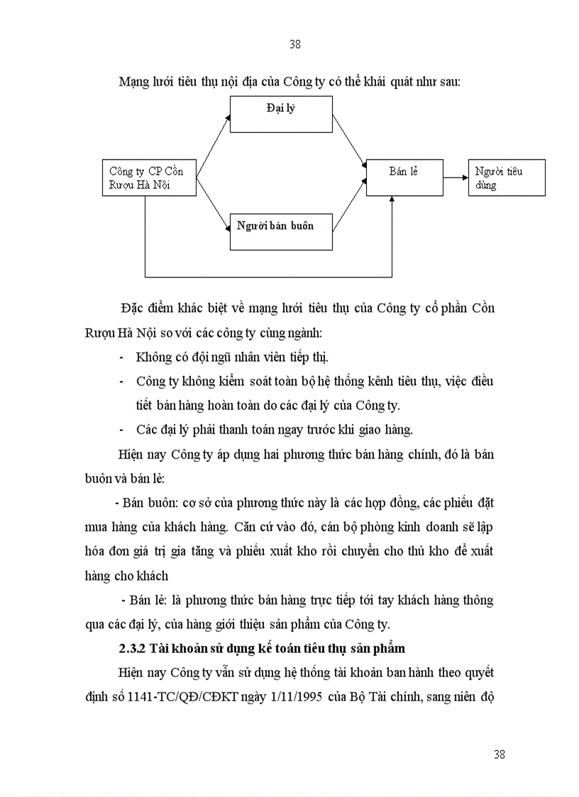 image for page Hoàn thiện kế toán tiêu thụ sản phẩm tại Công ty cổ phần Cồn Rượu Hà Nội 1