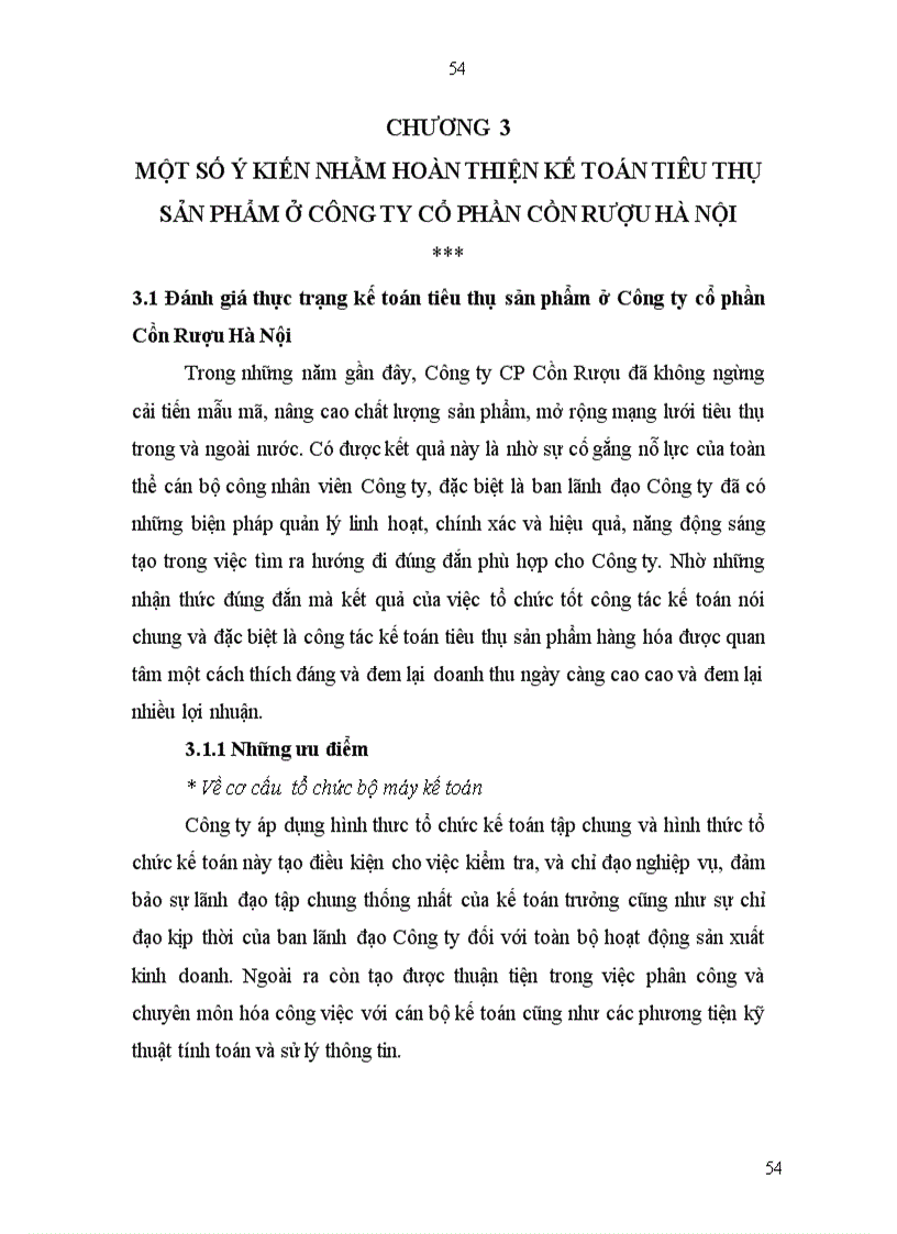 image for page Hoàn thiện kế toán tiêu thụ sản phẩm tại Công ty cổ phần Cồn Rượu Hà Nội 1