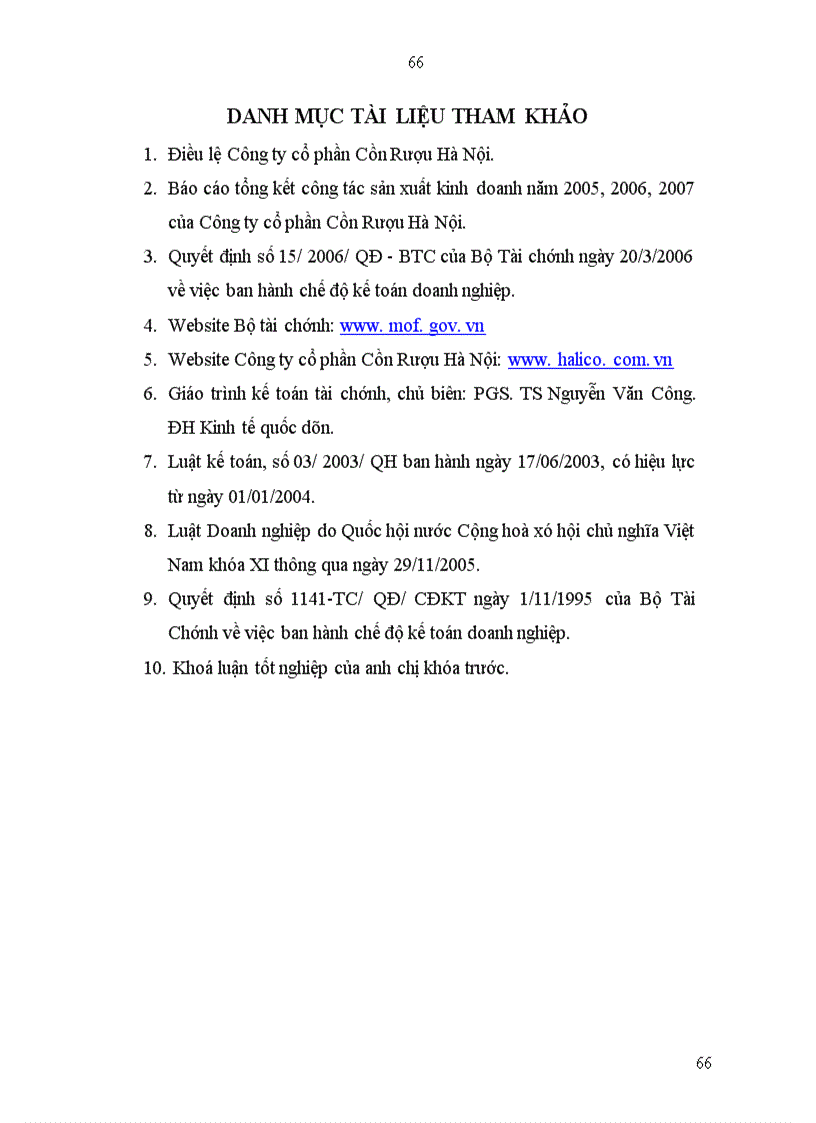image for page Hoàn thiện kế toán tiêu thụ sản phẩm tại Công ty cổ phần Cồn Rượu Hà Nội 1