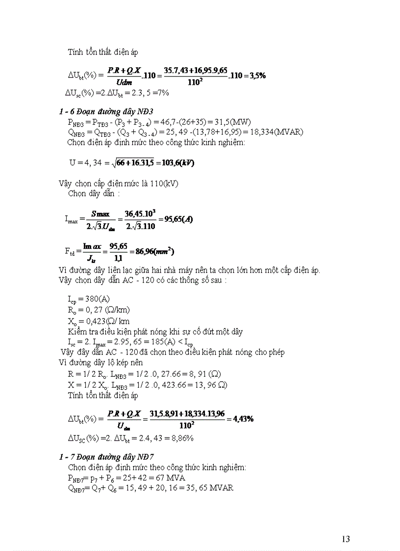 image for page Dự kiến các phương án nối dây 1
