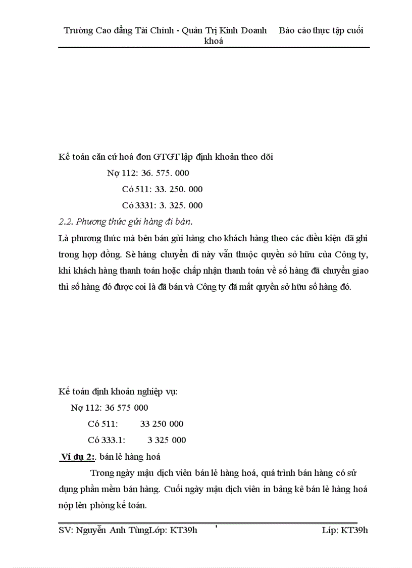 image for page Tổ chức công tác kế toán tiêu thụ hàng hoá và xác định kết quả tiêu thụ hàng hoá của Cty TNHH Thưong Mại Hà Ninh 1