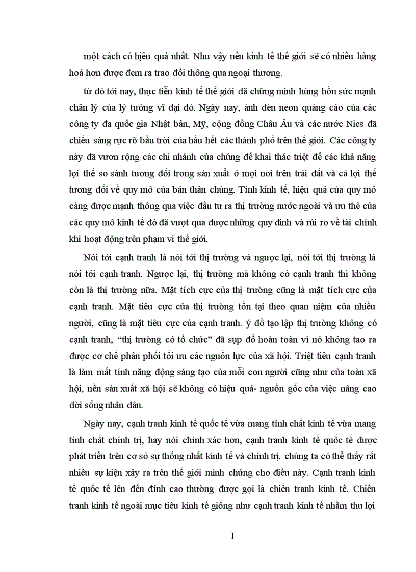 image for page Nâng cao năng lực cạnh tranh của nền kinh tế để hội nhập có hiệu quả 1