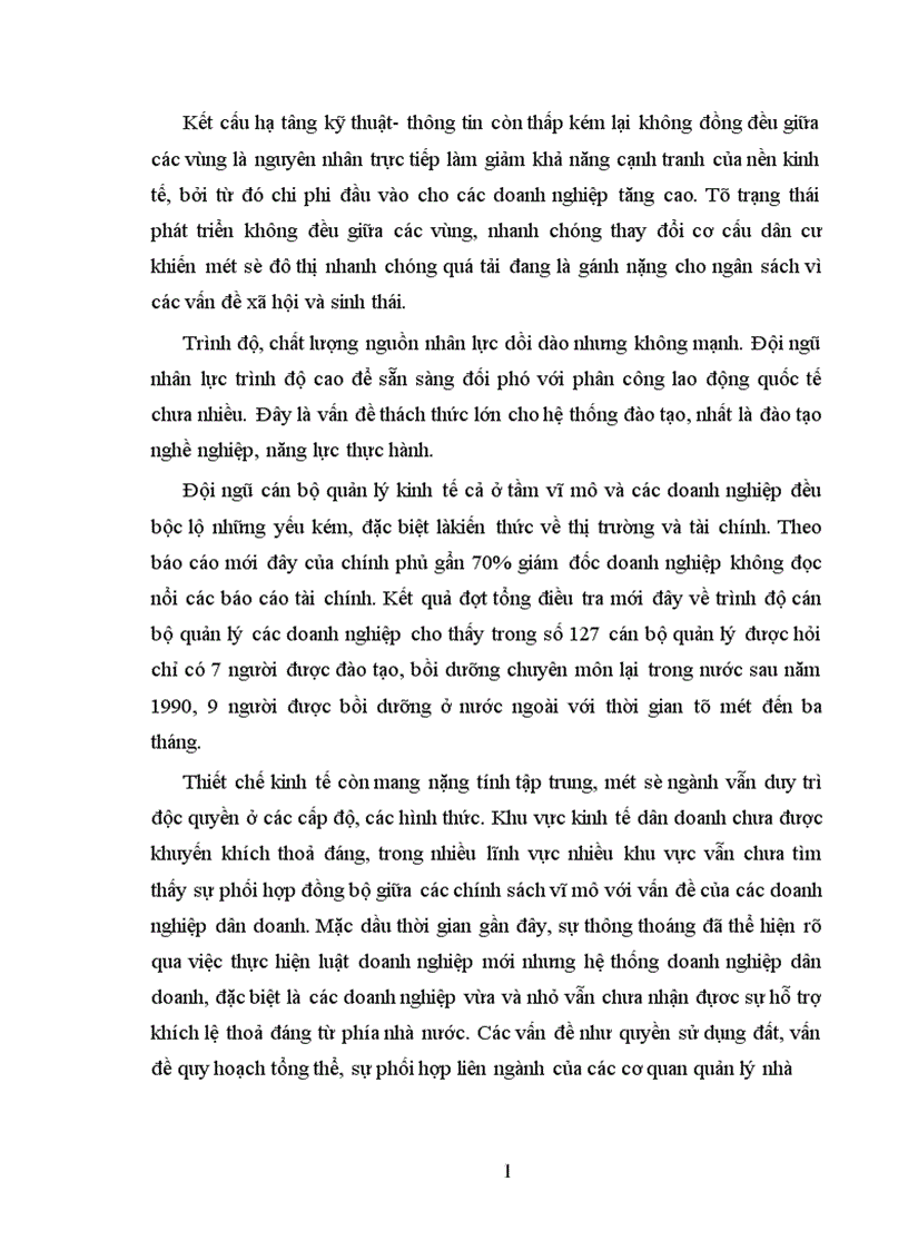 image for page Nâng cao năng lực cạnh tranh của nền kinh tế để hội nhập có hiệu quả 1