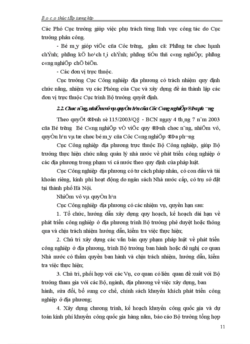 image for page Tình hình hoạt động của cục công nghiệp địa phương bộ công nghiệp I