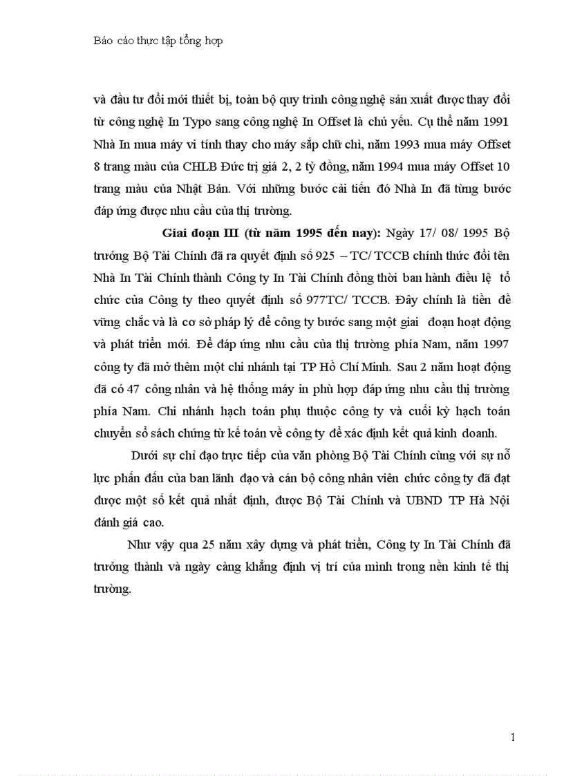 image for page Một số đánh giá về tình hình tổ chức hạch toán kế toán tại công ty in tài chính một số đánh giá về tình hình tổ chức hạch toán kế toán tại công ty in tài chính