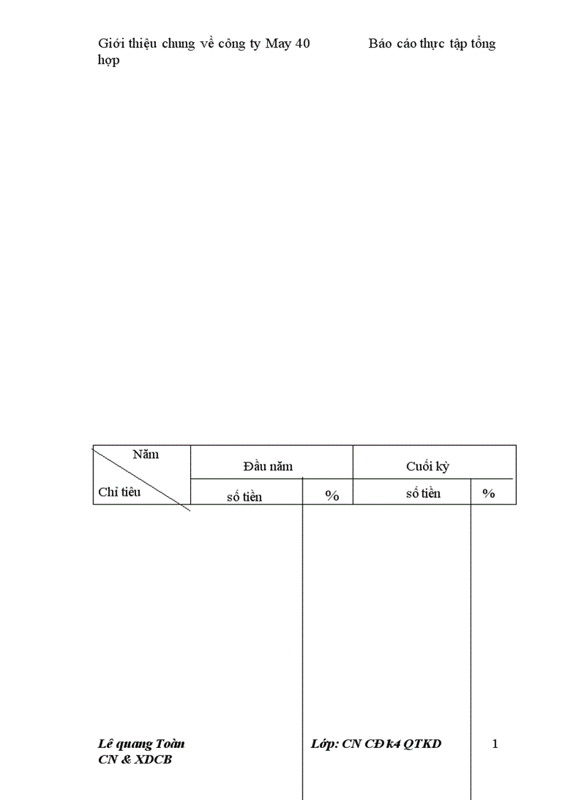 image for page Báo cáo thực tập tổng hợp tại công ty may 40