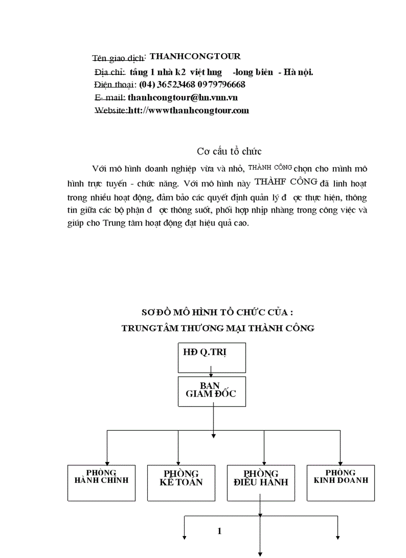 image for page Báo cáo thực tập tổng hợp của Công ty cổ phần bds du lịch thành công