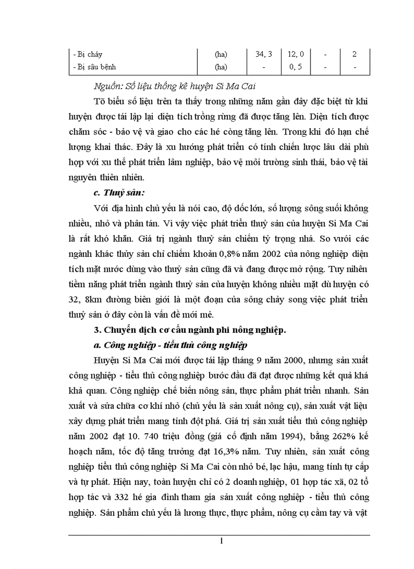 image for page Một số vấn đề chuyển dịch cơ cấu kinh tế nông thôn ở huyện Si Ma Cai 1