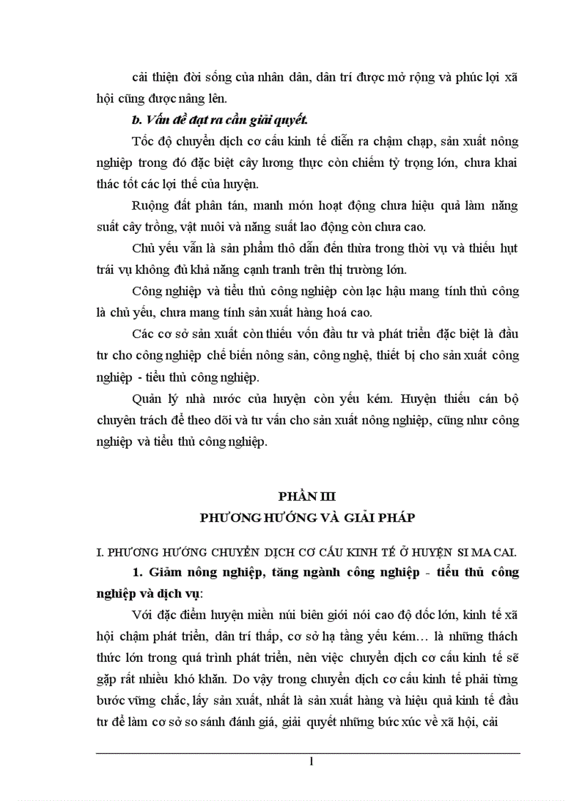 image for page Một số vấn đề chuyển dịch cơ cấu kinh tế nông thôn ở huyện Si Ma Cai 1