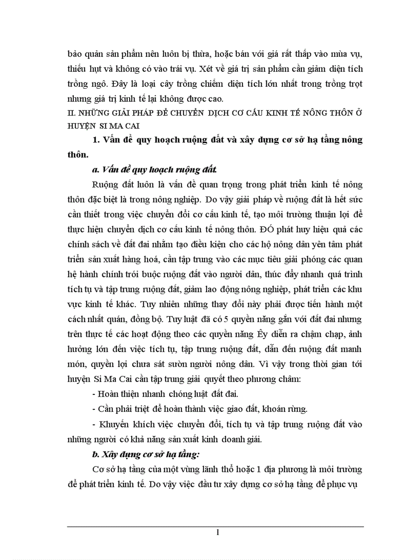 image for page Một số vấn đề chuyển dịch cơ cấu kinh tế nông thôn ở huyện Si Ma Cai 1