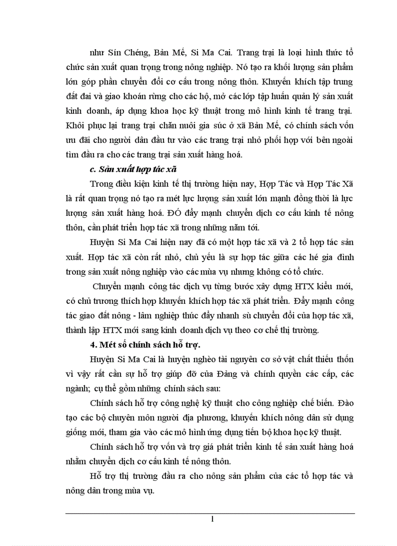 image for page Một số vấn đề chuyển dịch cơ cấu kinh tế nông thôn ở huyện Si Ma Cai 1