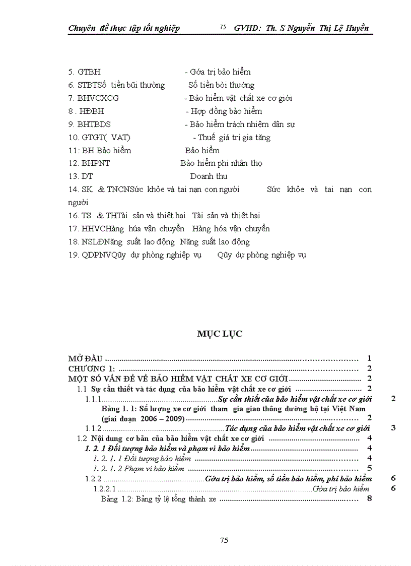 image for page Thực trạng triển khai bảo hiểm vật chất xe tại công ty Bảo hiểm Đầu tư và Phát triển Việt Nam giai đoạn 2006 2009 1