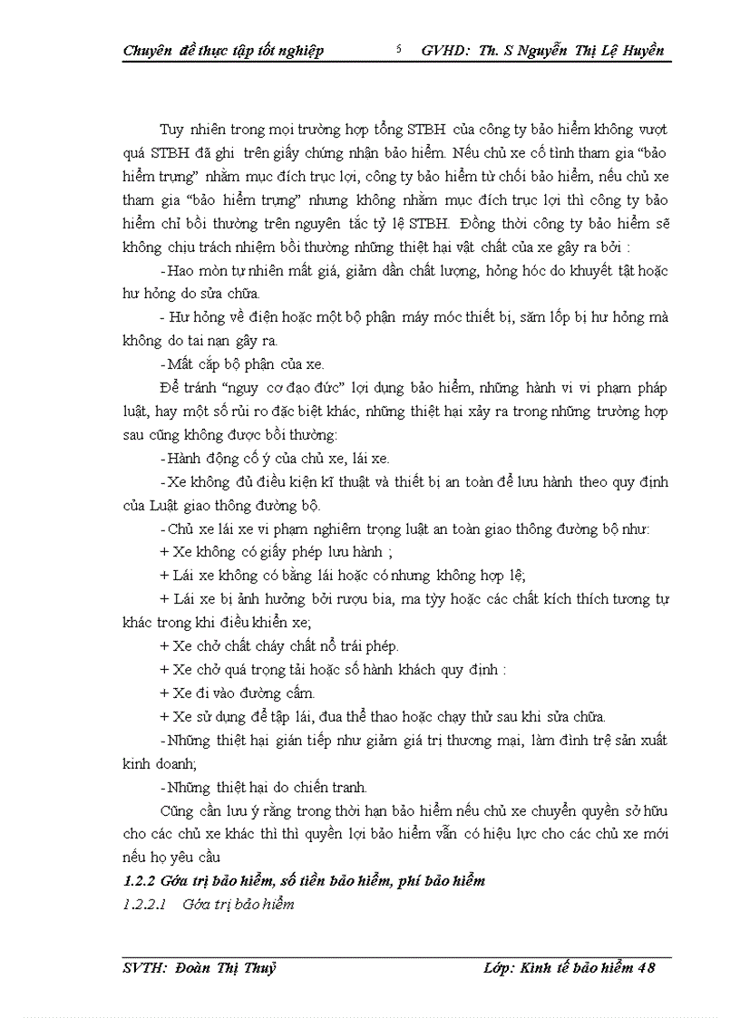 image for page Thực trạng triển khai bảo hiểm vật chất xe tại công ty Bảo hiểm Đầu tư và Phát triển Việt Nam giai đoạn 2006 2009 1