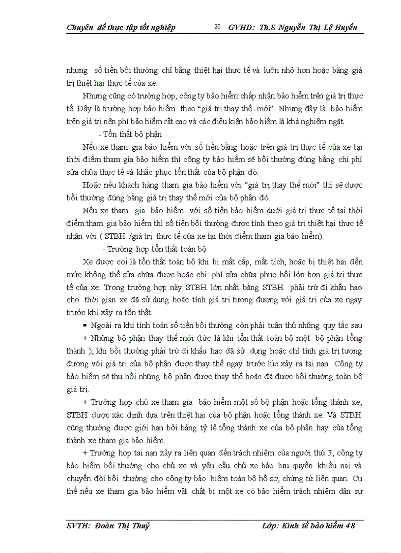 image for page Thực trạng triển khai bảo hiểm vật chất xe tại công ty Bảo hiểm Đầu tư và Phát triển Việt Nam giai đoạn 2006 2009 1