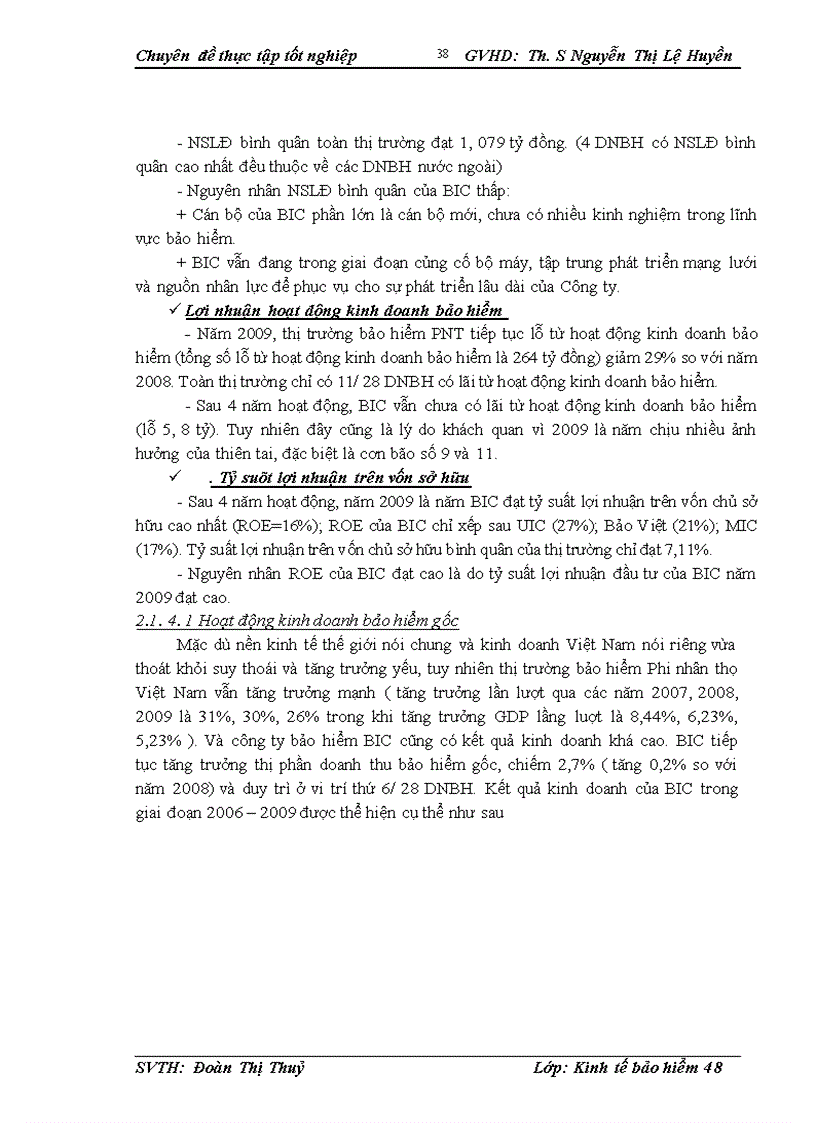 image for page Thực trạng triển khai bảo hiểm vật chất xe tại công ty Bảo hiểm Đầu tư và Phát triển Việt Nam giai đoạn 2006 2009 1
